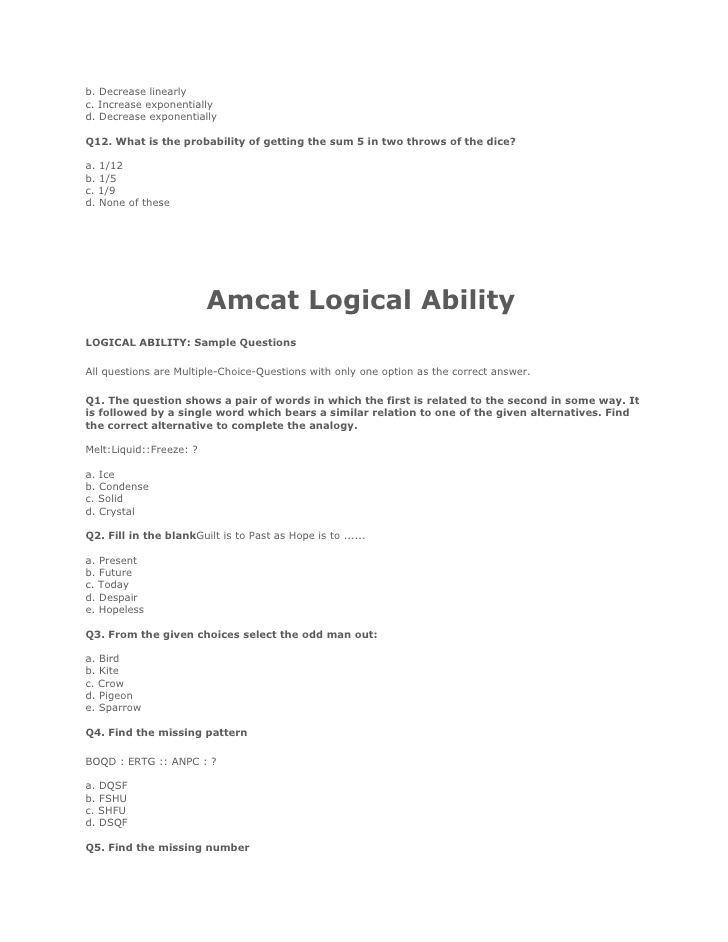 Amcat Preparation Material Pdf Downloadl